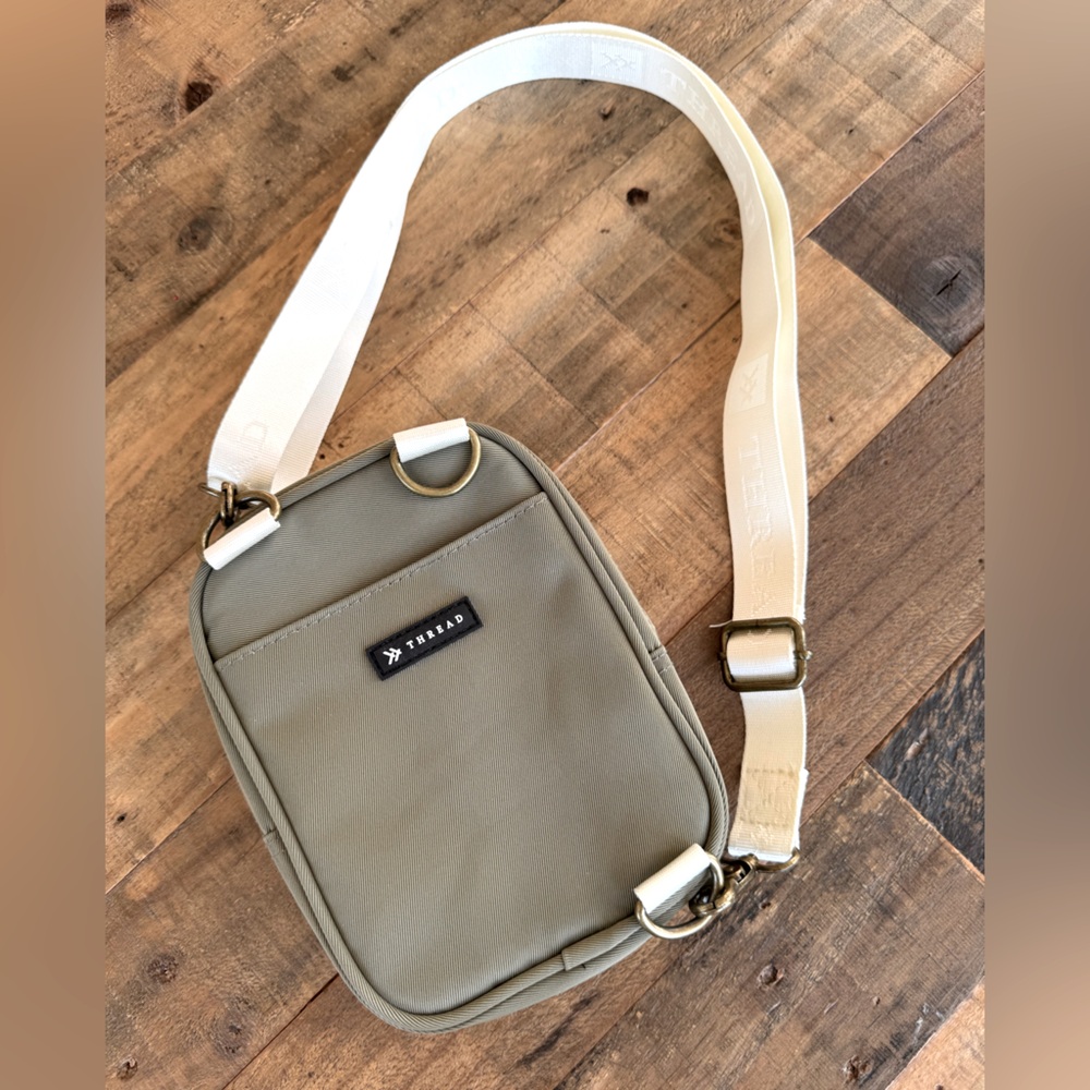 NEW- Thread crossbody - sage